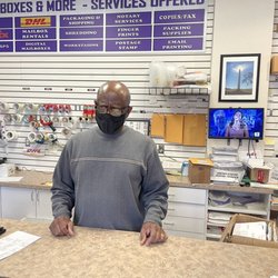 Mailboxes & More - This guy should be fired. He's lazy, disrespectful and curses at customers.