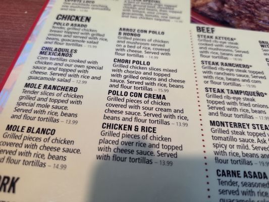 Menu photo 1 El Azteca Mexican Restaurant Norfolk, VA Menu photo 1 El Azteca Mexican Restaurant Norfolk, VA