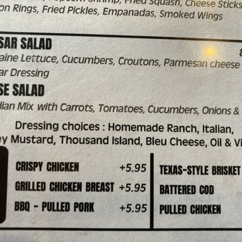 521 BBQ & Grill - a close up of a menu - Barbeque Near Me - Fort Mill, South Carolina 521 BBQ & Grill - a close up of a menu - Barbeque Near Me - Fort Mill, South Carolina