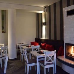 Villa Ostródzka - Sala kominkowa