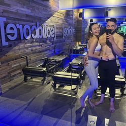 Solidcore - My girlfriend and I post her birthday workout