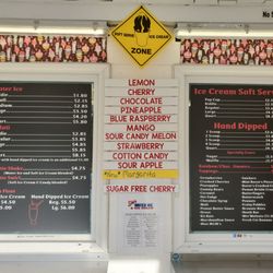 Stio's Water Ice And Ice Cream Washington Township - Tasty menu