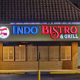 Exterior outside entrance of Indo Bistro & Grill - Montgomery, Alabama Exterior outside entrance of Indo Bistro & Grill - Montgomery, Alabama