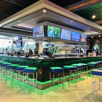 Topgolf - Bar area - Golf Near Me - Mount Laurel, New Jersey