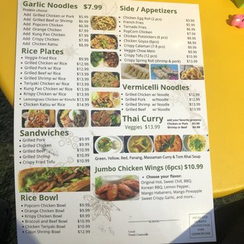 Boba Wings - PARTIAL Food Menu - Chicken Wings Near Me - Antioch, California