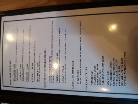 Menu photo 4 La Grosse Montreal, QC Menu photo 4 La Grosse Montreal, QC