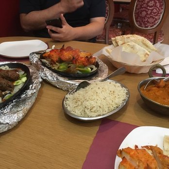 Taste of India - Lamb Seekh Kebab, Chicken Tikka, Plain Naan and Chicken Makhani - Indian Near Me - Teaneck, New Jersey