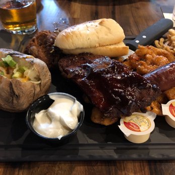 Montana's - BBQ sampler - Steakhouses Near Me - Nisku, Alberta