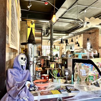 Peace on Earth Coffee - love the halloween decorations! - Coffee & Tea Near Me - Provo, Utah Peace on Earth Coffee - love the halloween decorations! - Coffee & Tea Near Me - Provo, Utah