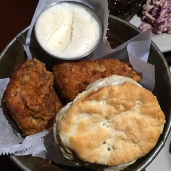 Sweet Science - Chicken & biscuit bucket w/honey butter. - Bars Near Me - Brooklyn, New York