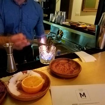 Maestro Restaurant - Mezcal campfire - Cocktail Bars Near Me - Pasadena, California