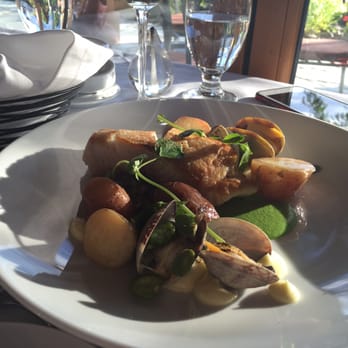 Quails' Gate Winery - Cod with clams - Wineries Near Me - Kelowna, British Columbia Quails' Gate Winery - Cod with clams - Wineries Near Me - Kelowna, British Columbia