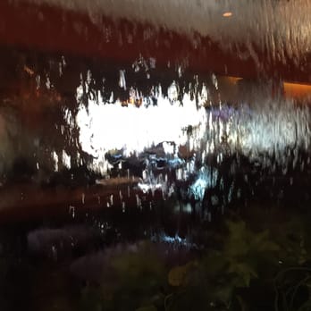 456 Fish - Water wall separating the bar area from the dining area - Seafood Near Me - Norfolk, Virginia 456 Fish - Water wall separating the bar area from the dining area - Seafood Near Me - Norfolk, Virginia