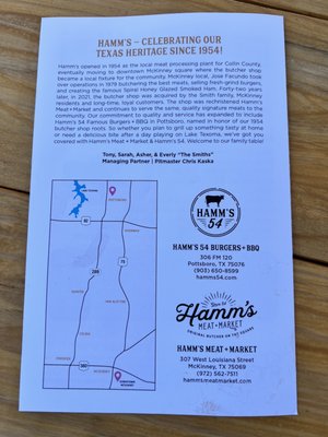 Hamm's 54 Burgers + BBQ by null