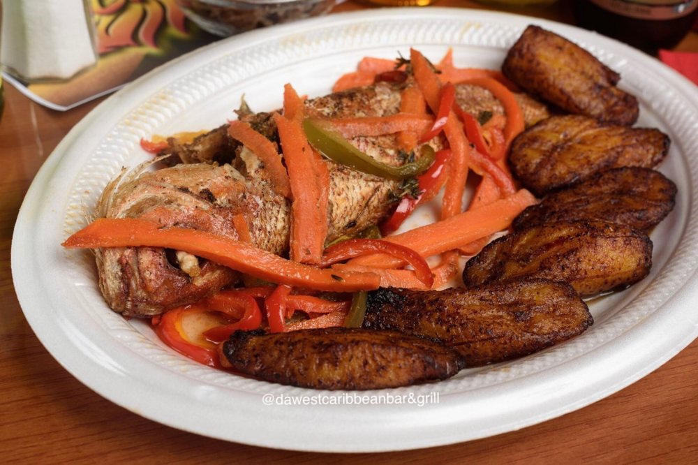 Food from Tropical Breeze bar and grill