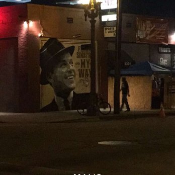 Mal's Bar - Frank Sinatra Mural by 213Designs - Bars Near Me - Los Angeles, California