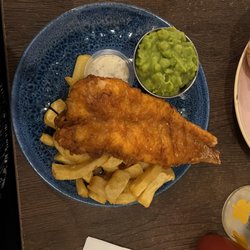 Maggie Mays - Fish €11.50 with fries a mushy peas