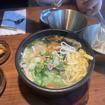 Jin Cook - 닭칼국수 / Chicken Noodle Soup (Kal Guk Soo) - Korean Near Me - Buena Park, California
