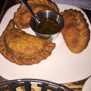 Folklore Argentine Grill - Empanadas, two chicken & one spinach, not a fan of this dish at any restaurant - Argentine Near Me - Chicago, Illinois