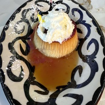 Kalaveras - Birthday flan - Cocktail Bars Near Me - Covina, California
