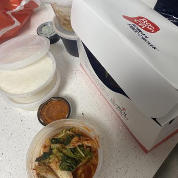 Bonchon Tempe - Kimchi, rice, Pickled Radish - Chicken Wings Near Me - Tempe, Arizona