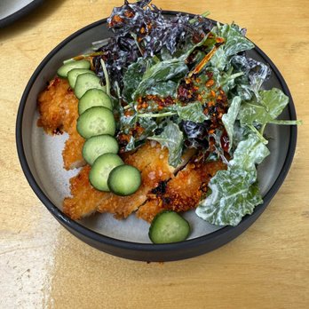 Destroyer - CRISPY CHICKEN SCHNITZEL - New American Near Me - Culver City, California