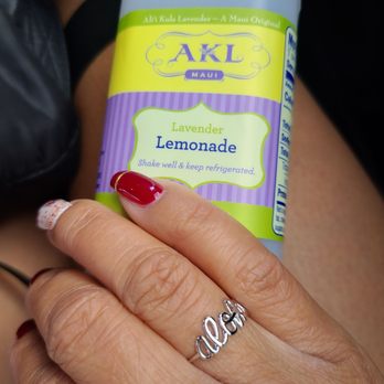 Ali'i Kula Lavender - Lavender lemonade and my Aloha ring =) - Tours Near Me - Kula, Hawaii Ali'i Kula Lavender - Lavender lemonade and my Aloha ring =) - Tours Near Me - Kula, Hawaii