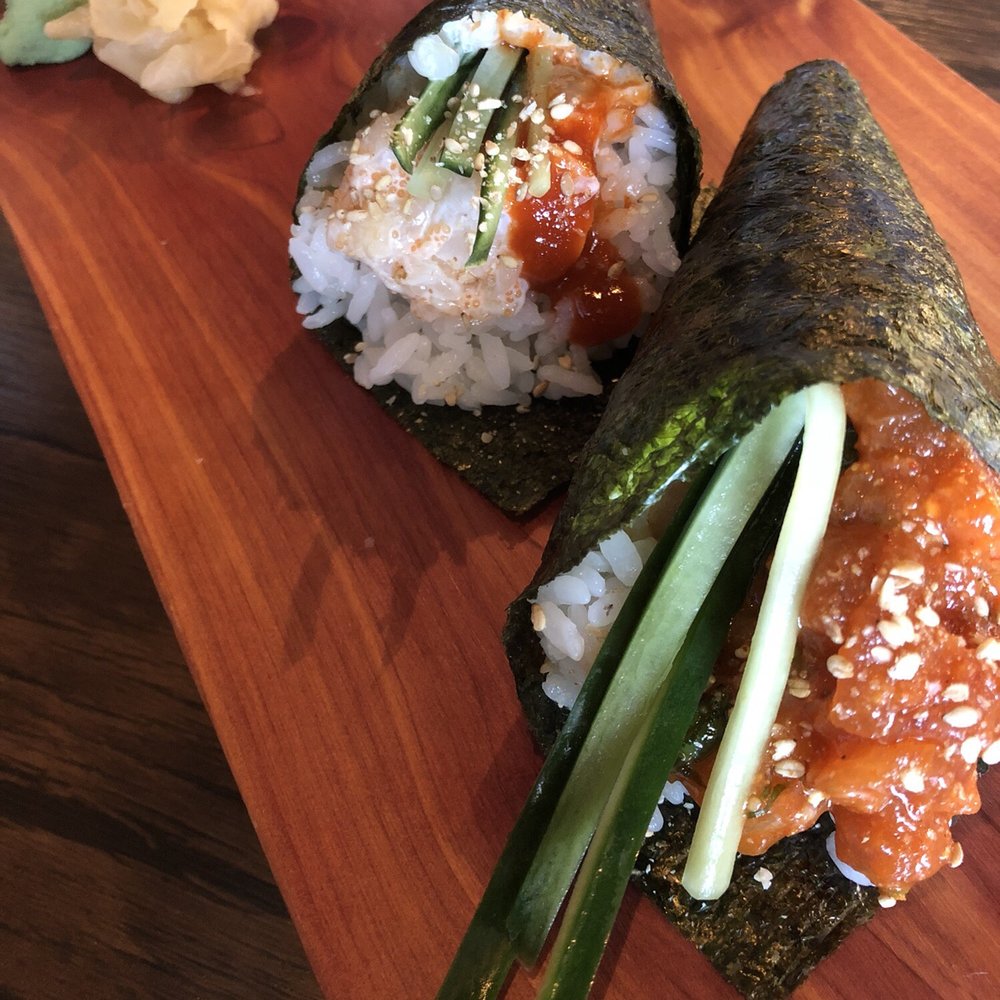 Otaru Japanese Kitchen - Spicy Tuna / Spicy Scallops Cones - Sushi Bars Near Me - Richmond, British Columbia Otaru Japanese Kitchen - Spicy Tuna / Spicy Scallops Cones - Sushi Bars Near Me - Richmond, British Columbia