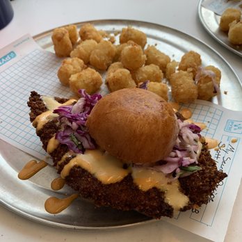 Pym Test Kitchen - Chicken sandwich - Coffee & Tea Near Me - Anaheim, California