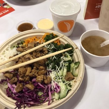BIBIBOP Asian Grill - Nice plate with fresh food - Asian Fusion Near Me - Liberty Township, Ohio BIBIBOP Asian Grill - Nice plate with fresh food - Asian Fusion Near Me - Liberty Township, Ohio