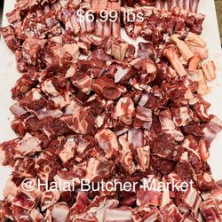 Halal Butcher Market - Whole Baby Goat, Fully Cut & Cleaned @ $6.99 a pound