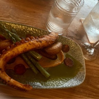 Stiltsville Fish Bar - Grilled Octopus - Seafood Near Me - Miami Beach, Florida