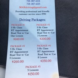 Mar Driving School - The people here are so since, they are straight forward. I stopped to check there prices and I'm definitely going to book with them.