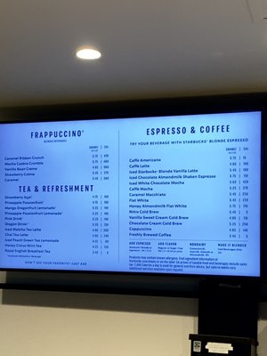 Menu photo 2 Starbucks Huntington Beach, CA Menu photo 2 Starbucks Huntington Beach, CA