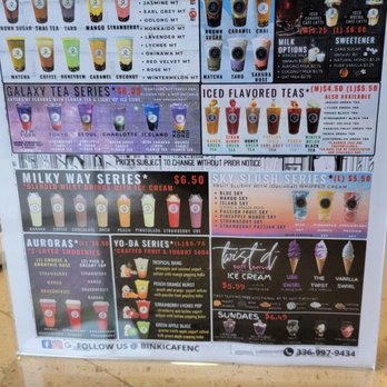 Binki Cafe - Winston Salem - Menu - Bubble Tea Near Me - Winston-Salem, North Carolina