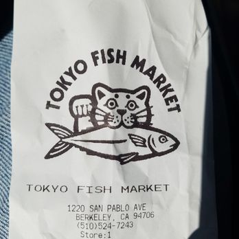 Tokyo Fish Market - Cute logo. - Seafood Markets Near Me - Berkeley, California