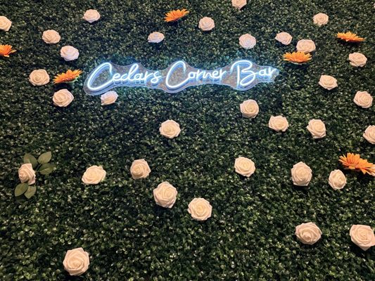 Cedars corner bar and kitchen by null