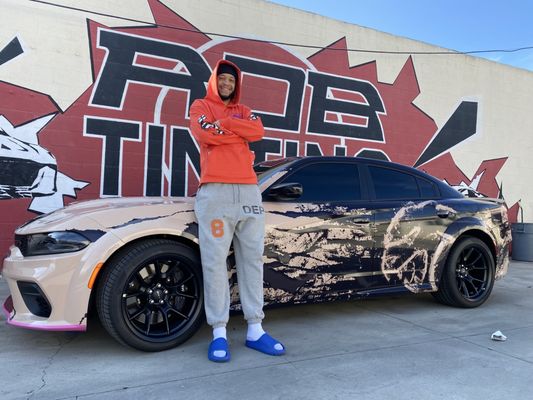 Photo of Rob's Glass Tinting - Culver City, CA, US. Amir Coffey from the La Clippers