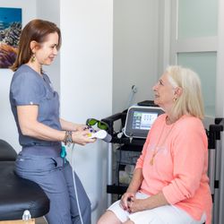 Schrier Family Chiropractic - Mirian is great at explaining how Class IV Laser helps heal the body