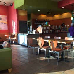 BIGGBY COFFEE - My view from corner table.