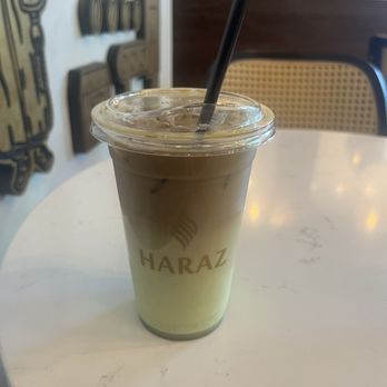 Haraz Coffee House - Pistachio Latte - Coffee & Tea Near Me - Nashville, Tennessee
