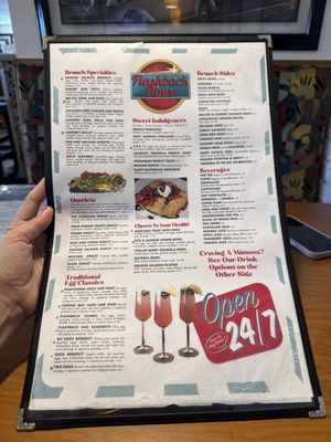 Menu photo 1 Flashback Diner Hallandale Beach, FL