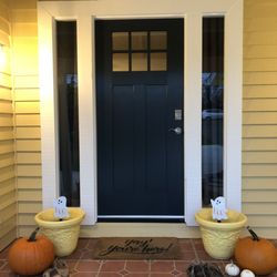 Russell's Room by Room Painting - Fall Front door