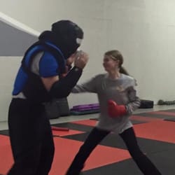 Orchard Park Martial Arts - Perks of taking karate: sometimes you get to beat your teacher up!