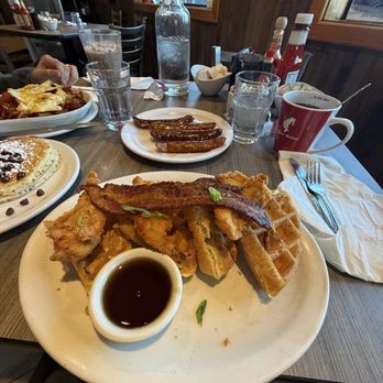 Chicago Waffles Willowbrook - Bacon & Chicken Waffle - Breakfast & Brunch Near Me - Willowbrook, Illinois