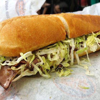 Jersey Mike's Subs - 6 with all the veggies and juice (Famous Roast Beef and Provolone) - Sandwiches Near Me - Honolulu, Hawaii Jersey Mike's Subs - 6 with all the veggies and juice (Famous Roast Beef and Provolone) - Sandwiches Near Me - Honolulu, Hawaii
