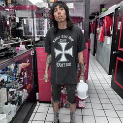 Yoruba House Tattoo Supplies & more - This is me at my favorite tattoo supplies shop/studio!!