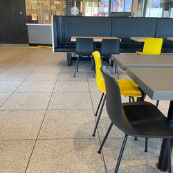 McDonald's - Fries all over the floor.