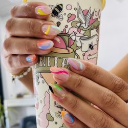 Sugar Coated Nail Bar - Nothing beat an Gelato ice cream after a fresh nail set