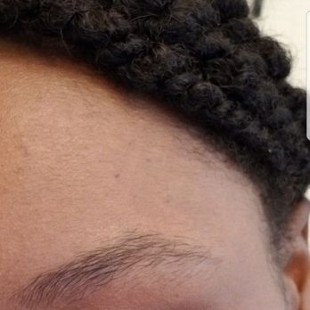 The Lash Queens Esthetics Spa - Before the feather brow process. - Eyelash Service Near Me - Marietta, Georgia